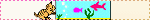 Pixel art gif of a cat playing with the fishes in a fish tank Pixel art gif of a cat playing with the fishes in a fish tank